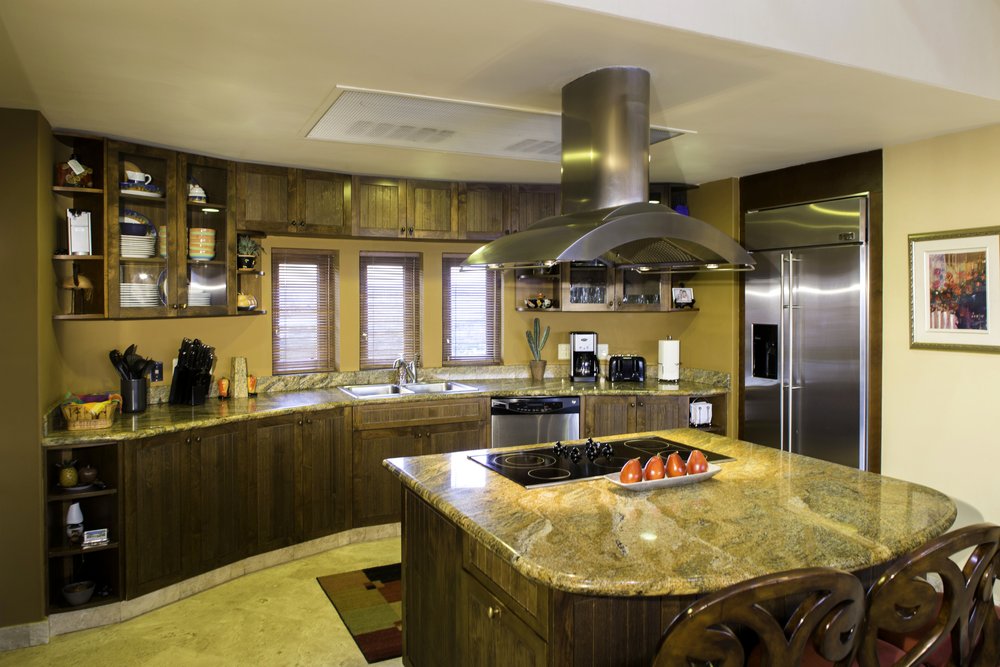 Gourmet kitchen